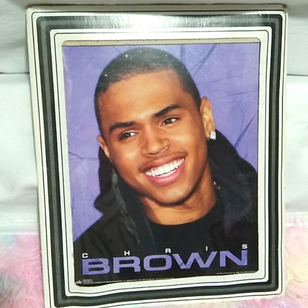 SALE!! HTF! Vintage 2008 Chris Brown Funky Picture